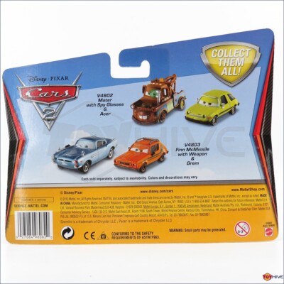 Disney Pixar Cars Mater with Spy Glasses and Acer Walmart
