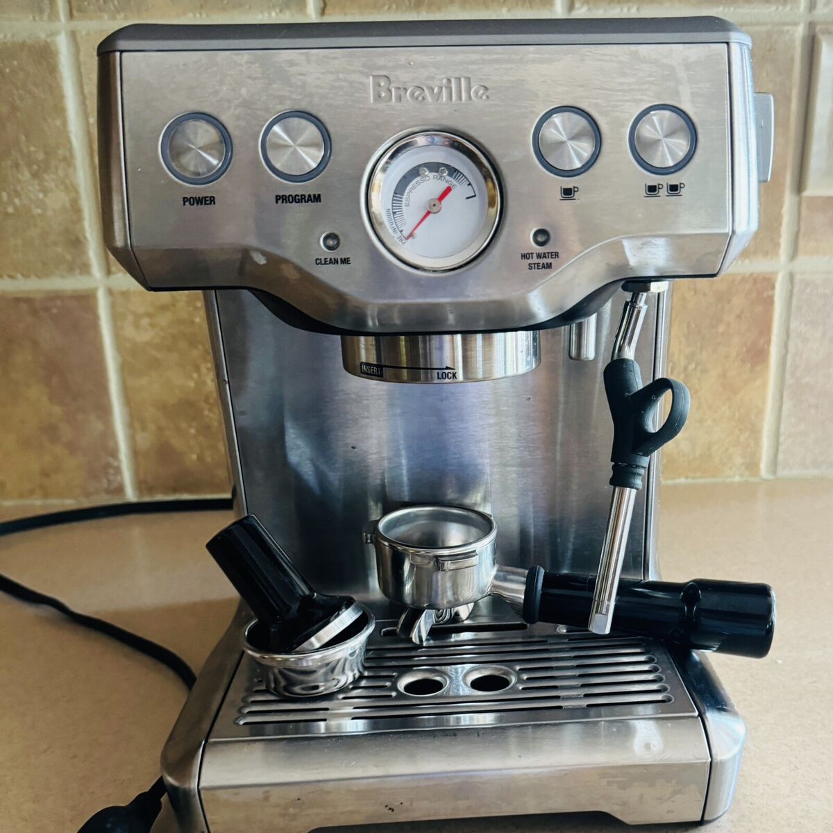 Breville BES840XL Infuser Espresso Machine - Silver | eBay Breville BES840XL Infuser Espresso Machine - Silver | eBay