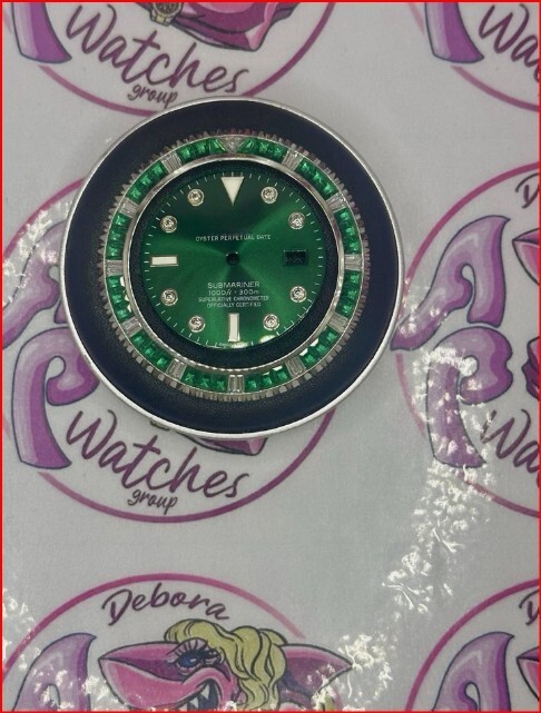 Custom Sub Bezel Kit + Zircon Dial 116610 LN 116610 LV HULK Custom Sub Bezel Kit + Zircon Dial 116610 LN 116610 LV HULK