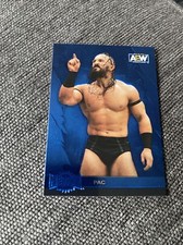 Pac 2022 AEW Metal Universe Blue Spectrum Base SP #129