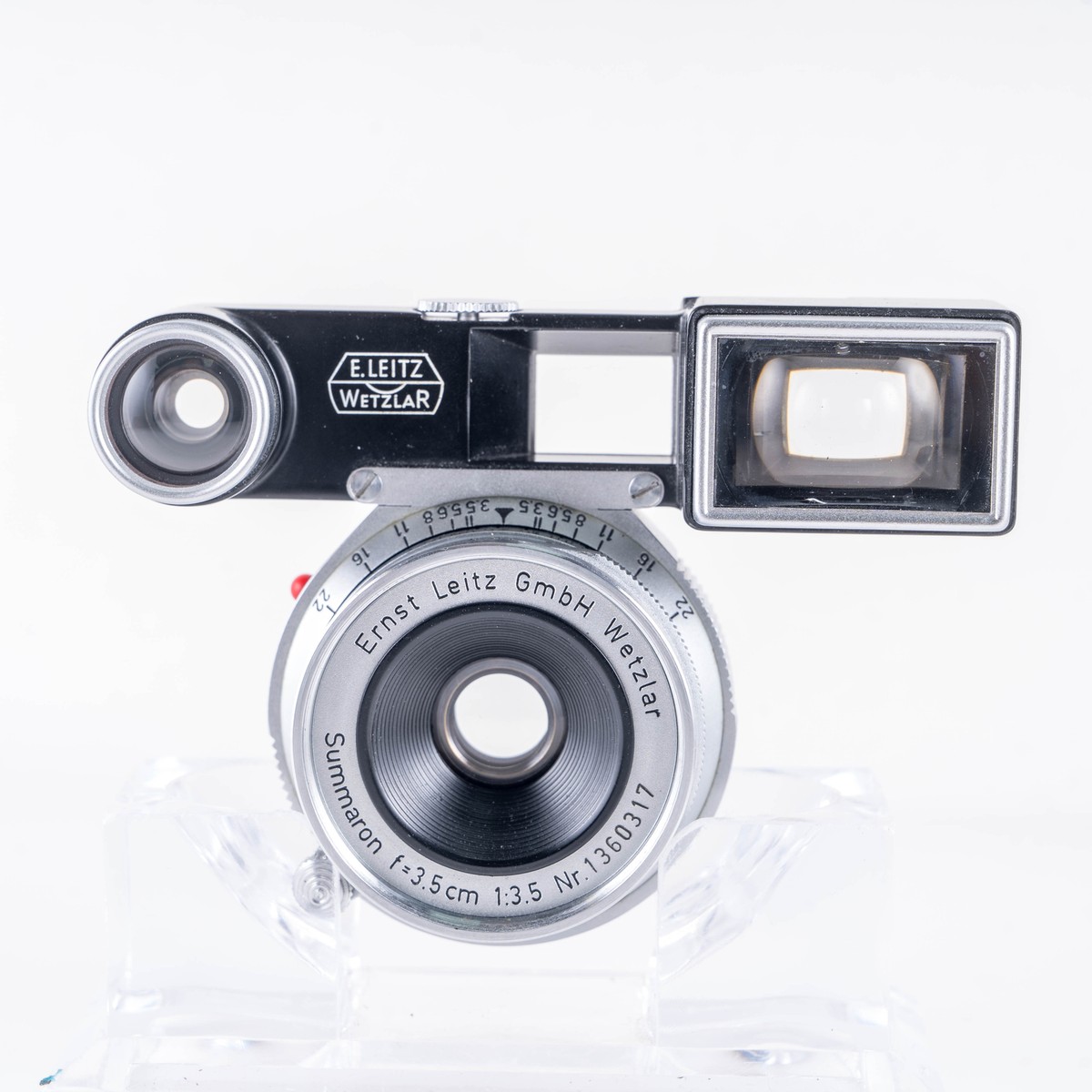 LEICA SUMMARON 眼鏡35mm F2.8M LEITZ Leica Summaron M 35mm/F2.8 Goggle Lens Yr.1956 Germany
