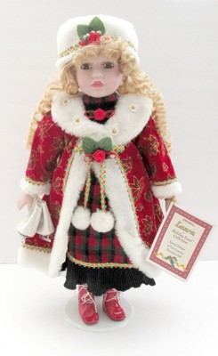 holiday lane collection porcelain dolls