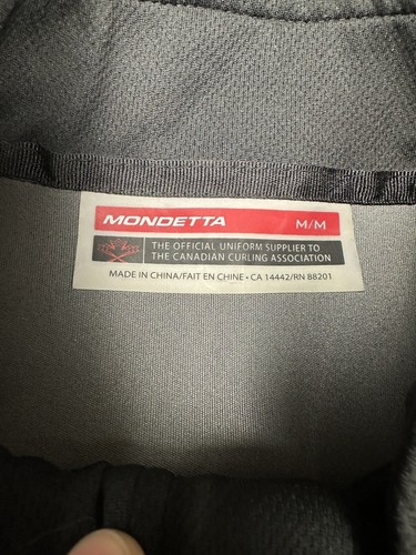 Mondetta Jacket Mens Medium CANADA Graphic Print Maple Leaf Full Zip Sweater NEW - Picture 17 of 19