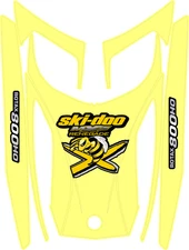 SKI DOO SNOWMOBILE REV  06 FACTORY REPRODUCTION DECAL KIT HOOD ONLY