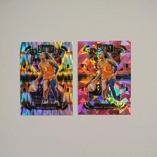 Tiffany Mitchell 2024 Panini Select WNBA X2cdz Pink Ice & Silver Flash #44 Sun