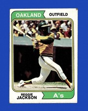 1974 Topps Set-Break #130 Reggie Jackson VG-VGEX *GMCARDS*