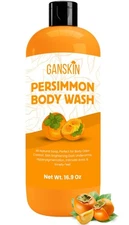 Persimmon Body Wash for Body Odor Control – Natural Deodorant Soap for Elimin...