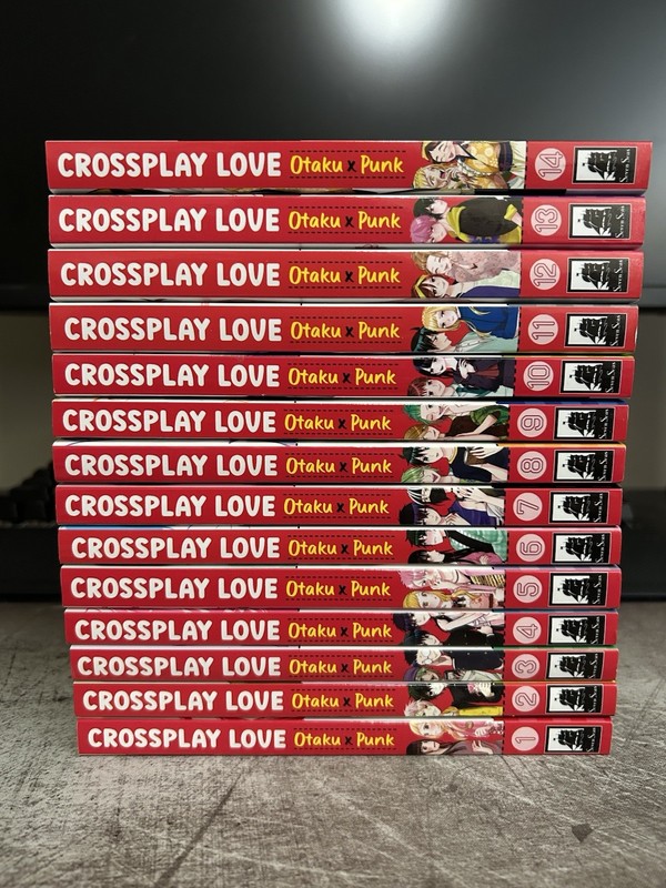 Crossplay Love: Otaku x Punk Manga Volumes 1-14 English Up-to-date