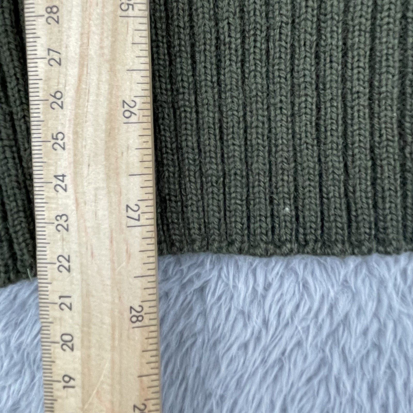  DSCP Valor Collection Sweater Mens Sz 42 Green  100% Wool US Military