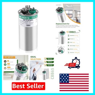 Versatile 45/5 uF A/C Capacitor - 370/440V for Efficient Appliance Operation