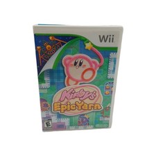 Kirby's Epic Yarn (Nintendo Wii, 2010) CIB Tested Works 