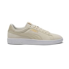 PUMA Smash 3.0 Geometric Lace Up Mens White Sneakers Casual Shoes 40348501