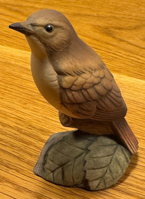Goebel Figur Nachtigall Vogel des Jahres 1995, 420, ca. 8 cm hoch ** Neuwertig