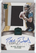 2014 Panini Crown Royale Rookie Silhouettes RPS Green 4/5 Blake Bortles Auto 1u6