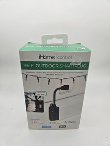 IHome ISP100 Extérieur HomeKit Résistant au temps de prise intelligente WiFi Lumières de vacances