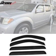 Fits 05-12 Nissan Pathfinder Acrylic Window Visors Vent Rain Guard 4pcs Set Fits 05-12 Nissan Pathfinder Acrylic Window Visors Vent Rain Guard 4pcs Set