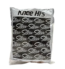 Silkies Knee Hi’s His Highs NUDE (Natural) Pantyhose Made In USA 3 Pair