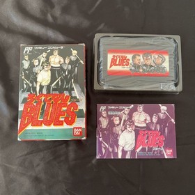Rokudenashi Blues FC Famicom NES CIB Bandai JUMP Anime Japan Import Tested Rare