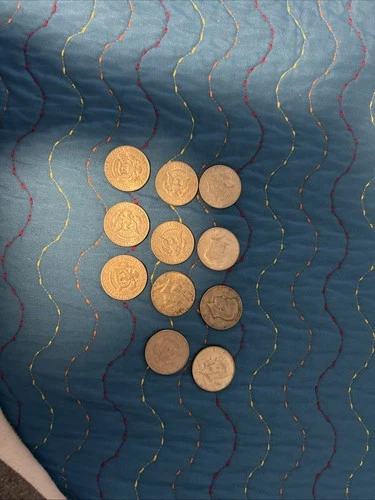 Kennedy Half Dollars 1966-69 Set 11-pack In Decent-good Condition