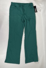 Greys Anatomy Barco Scrubs 5PKT Drawstring Pants Womens Size MT Hunter Green NWT