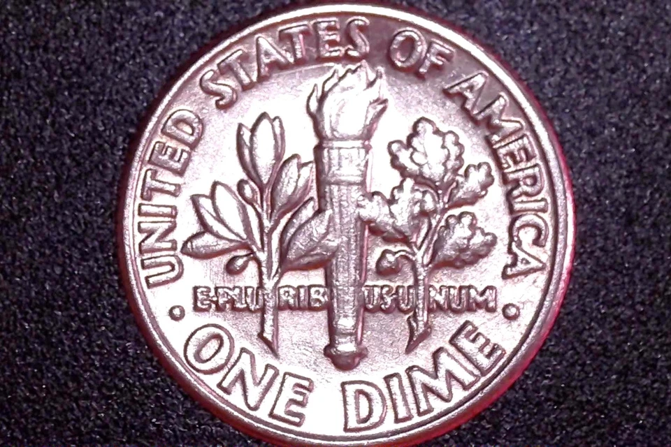 Historic" 1982-D 10C with DDBL on (D) Mint Mark, "Errors" on Obverse/ Reverse. - Image 2 of 4
