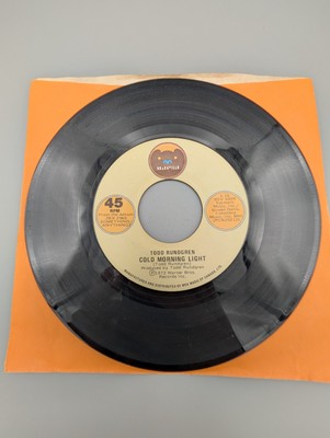 Todd Rundgren - Hello It's Me / Cold Morning Light (Vinyl Record) 45 Rpm NM