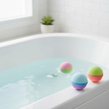 Surprise Inside 24 Colorful Bath Bombs for Kids - Perfect for Any Occasion