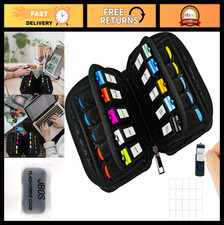 20-Slot Flash Drive Storage Case - USB Holder Organizer for Thumb Drives Memor