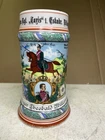 Antique Original Military Regimental German Beer Stein Pre-WWI WW1