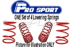 ProSport Lowering Springs for MERCEDES-BENZ Vito RWD, 109-119 CDI/BlueTEC, W447