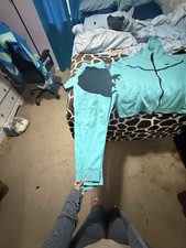 Nike Men's Slim Fit Tech Fleece Sportswear Pants Teal, Size XL