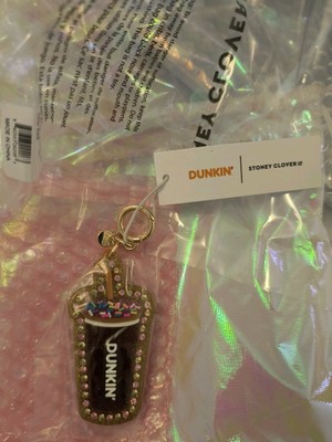 Stoney Clover Lane X Dunkin Iced Coffee Bag Charm