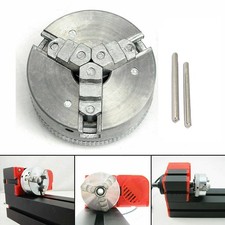 3 Jaw Lathe Milling Chuck Tool Holder Self Centering Hardened 1.8-56mm MU