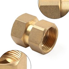 Messing G 3/4 weiblich zu G 3/4 weiblich Adapter Rohrfitting Gewindeverbinder
