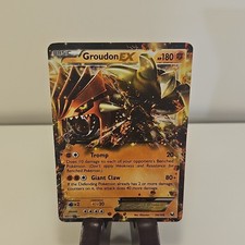 Pokemon Groudon EX 54/108 Dark Explorers Full Art Holo Ultra Rare English 2012 on eBay