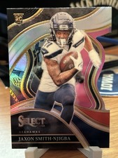 2023 Panini Select Jaxon Smith-Njigba Silver Prizm Die-Cut - RC - Seahawks 🏈🔥