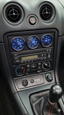 Support 3 Manomètres 52mm 1-DIN Mazda MX5 NB Miata Triple Gauge Pod Holder Panel