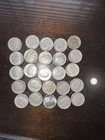 Silver Dimes 1946-1964 Roosevelt Dimes, Lot of 25, Random Dates Mints