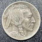 1917 D Buffalo Nickel 5c Choice VF Very Fine Details