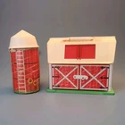 Vintage Fisher Price Little People BARN & SILO – #2501