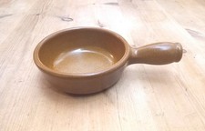 Vintage French EMILE HENRY Fondue pan Ceramic Saucier Bakeware Ex. *BARGAIN! :-)