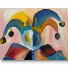 JESTER ACE OF SPADES EXPRESSIONISM 14X11 ORIGINAL ART MODERN HOME — photo 2