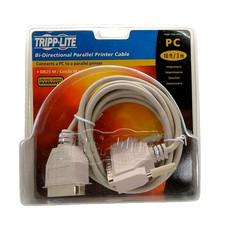Tripp Lite 10ft IEEE-1284 Bi-Directional Parallel Print Printer Cable DB25/Cen36