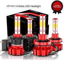 Per Mazda MX-5 Miata 2006-2014 H7 H11 Fari Led Faro Alto/Basso