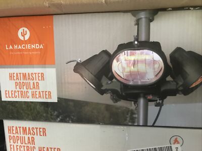 🔥La Hacienda Heatmaster 1.8kW Popular Black Parasol Patio Heater Fast Ship  NEW✓ 5060227690311 | eBay