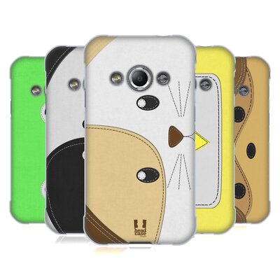 HEAD CASE DESIGNS ANIMAL PATCHES SERIES 1 SOFT GEL CASE FOR SAMSUNG PHONES 4