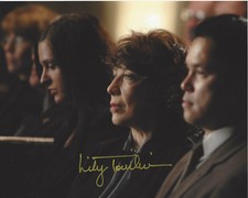 LILY TOMLIN SIGNED AUTHENTIC 'THE WEST WING' DEBORAH 8X10 PHOTO 3 w/COA ACTRESS