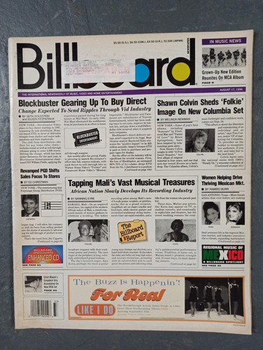 Billboard Magazine Back Issues 1991-1996 You Choose. - Picture 59 of 90