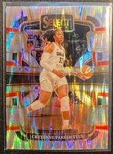 Cheyenne Parker-Tyus 2024 Panini Select WNBA Silver Flash Prizm Refractor DREAM