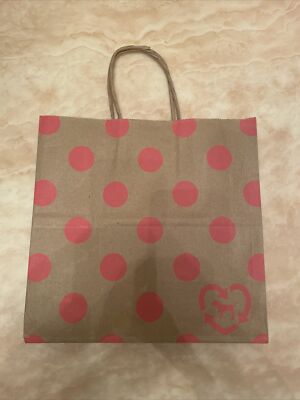 VICTORIA'S SECRET PINK Papier Geschenk Einkaufstasche 25 x 25 x 13 cm